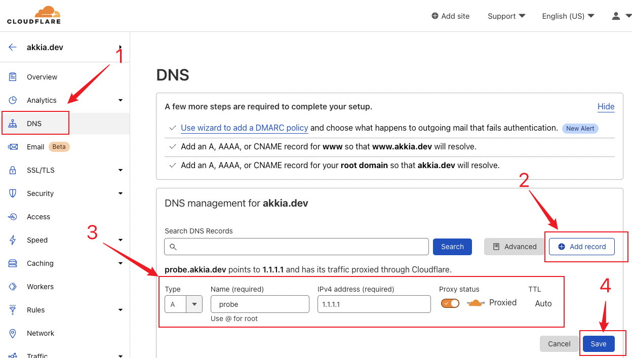 DNS Setting